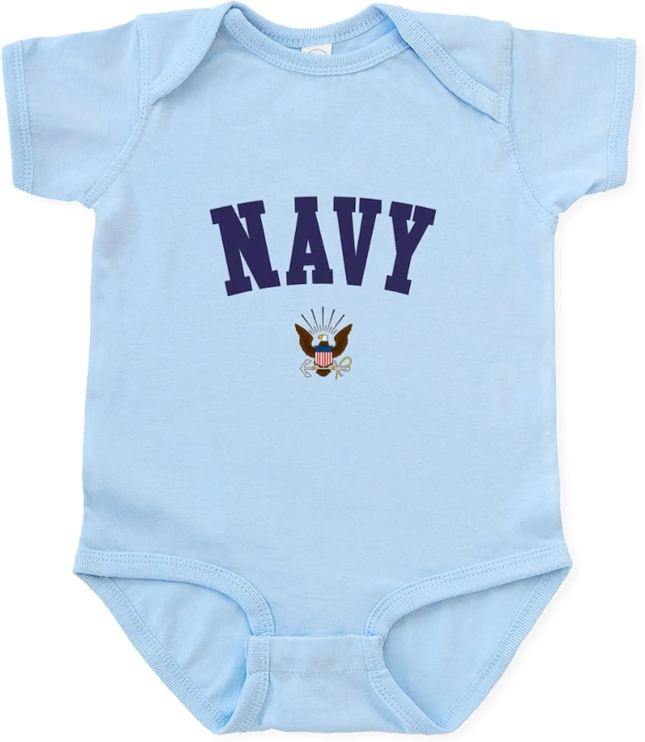CafePress US Navy Infant Bodysuit Cute Infant Bodysuit Baby Romper