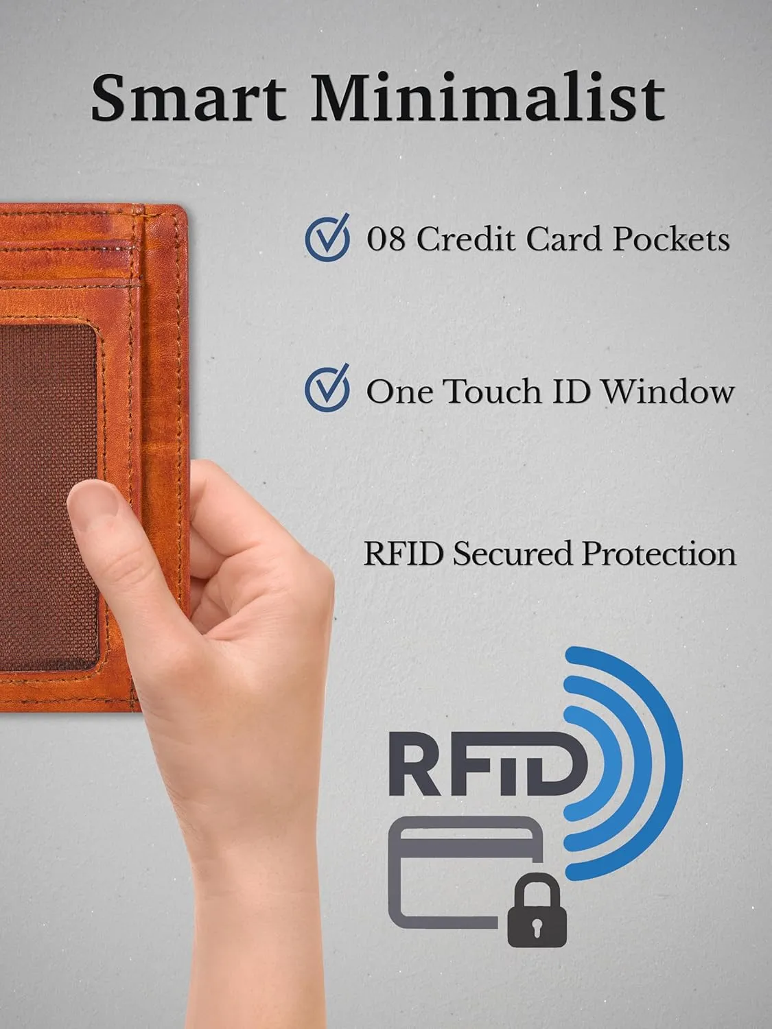 CALGARI® Italian Luxury Leather Minimalist Wallets | For Men and Women