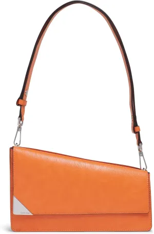Calvin Klein Basalt Flap Demi Shoulder Bag
