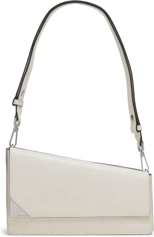 Calvin Klein Basalt Flap Demi Shoulder Bag