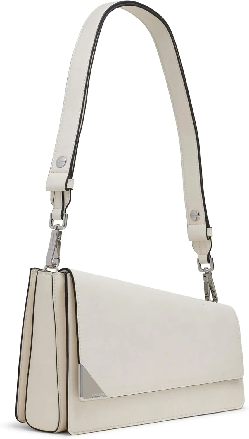 Calvin Klein Basalt Flap Demi Shoulder Bag