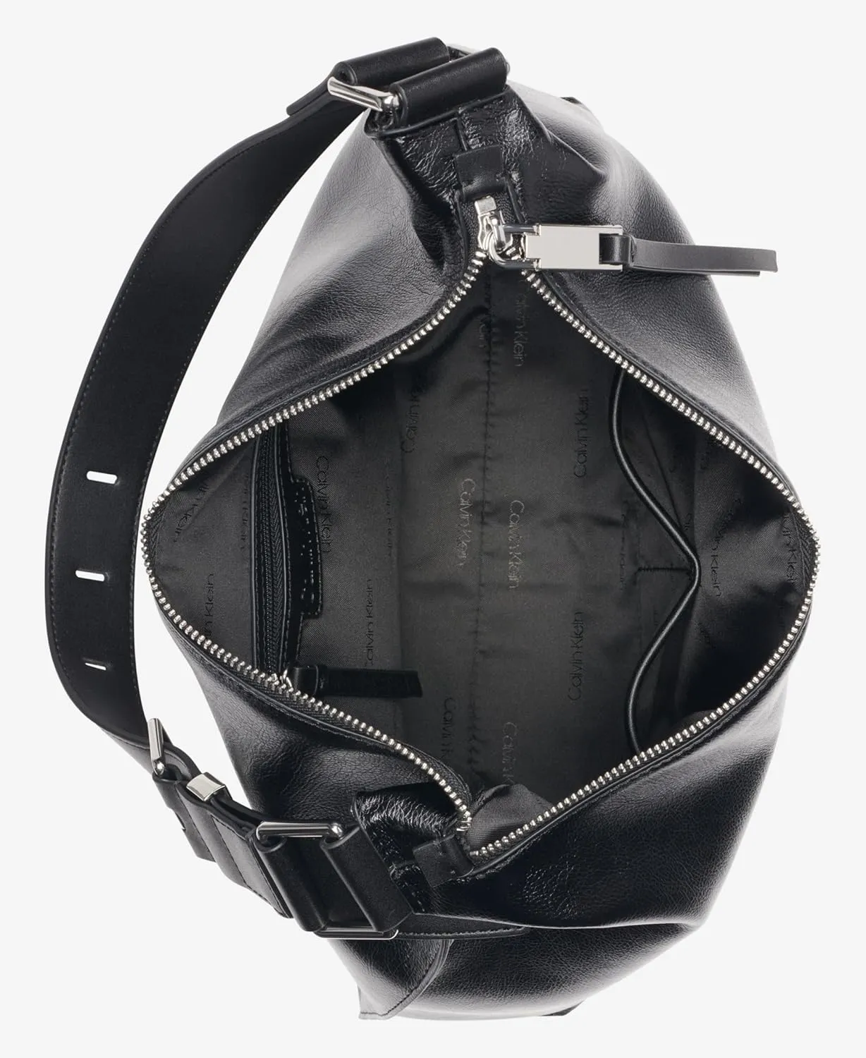 Calvin Klein Max Top Zip Hobo Shoulder Bag