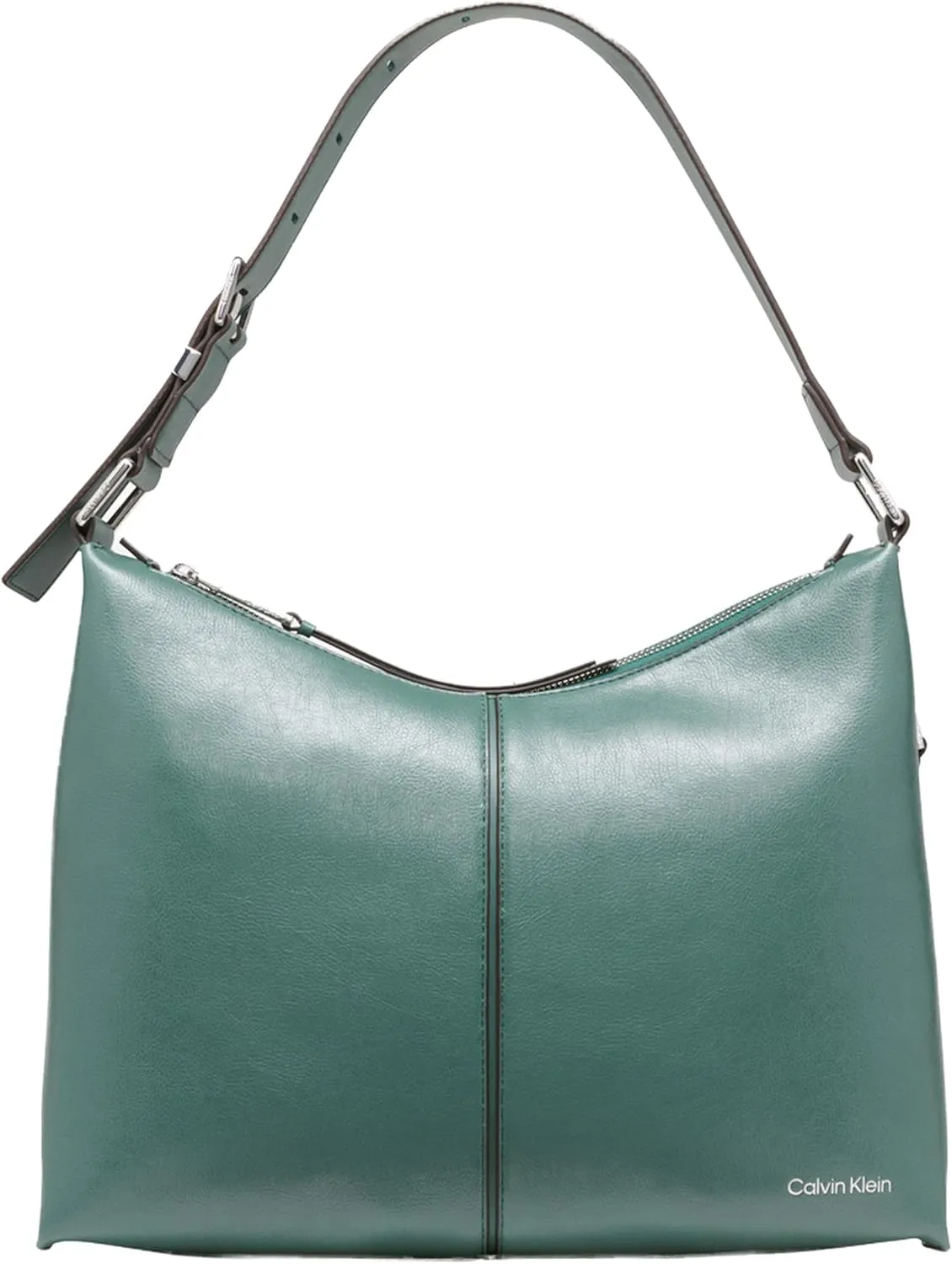 Calvin Klein Max Top Zip Hobo Shoulder Bag