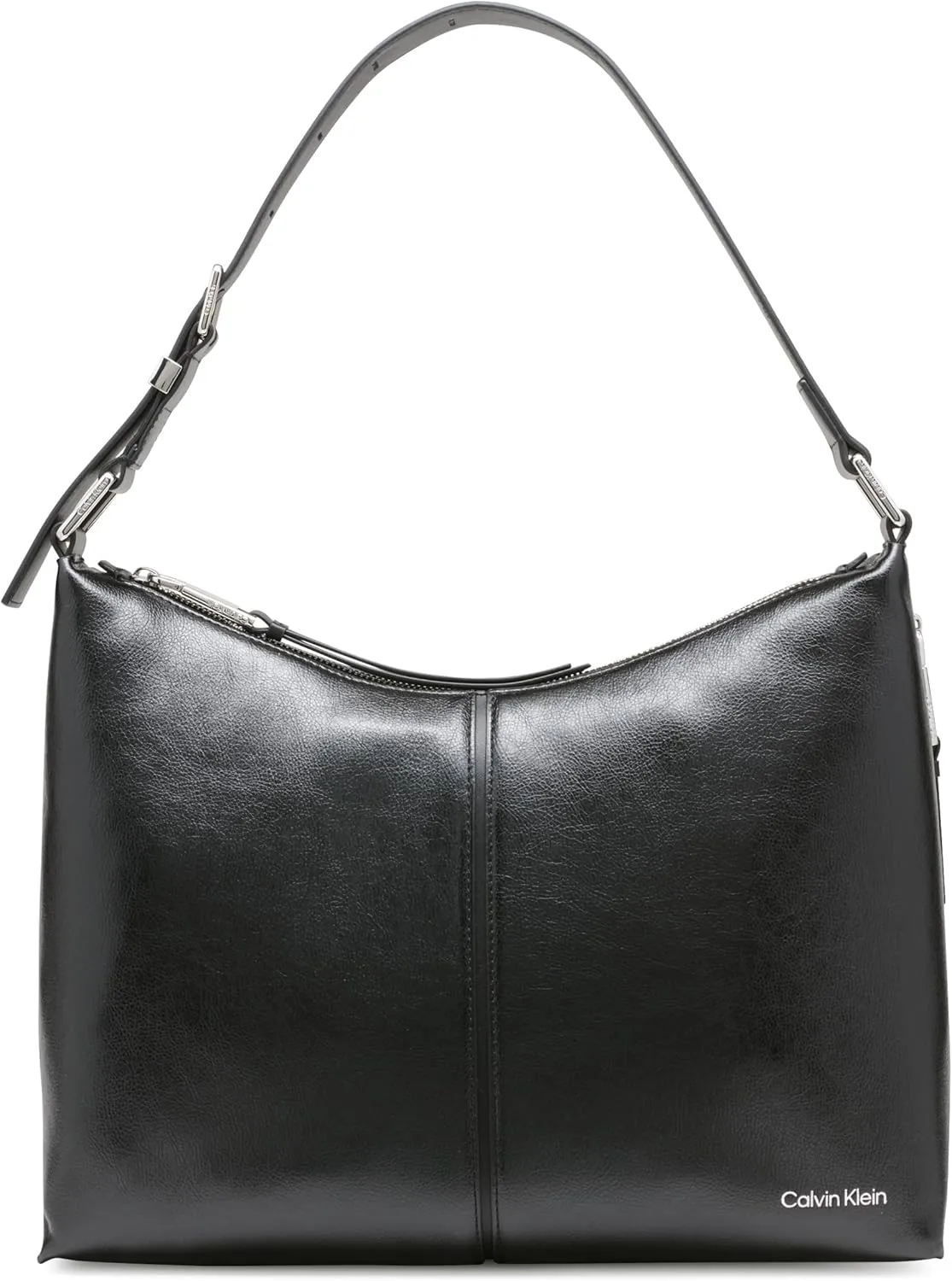 Calvin Klein Max Top Zip Hobo Shoulder Bag