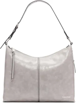 Calvin Klein Max Top Zip Hobo Shoulder Bag