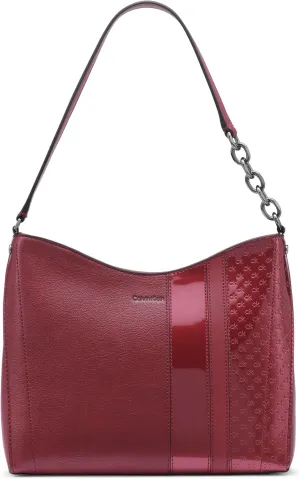 Calvin Klein Nova Chain Hobo Shoulder Bag