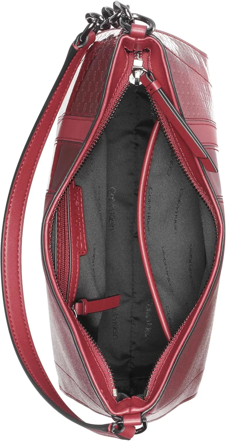 Calvin Klein Nova Chain Hobo Shoulder Bag