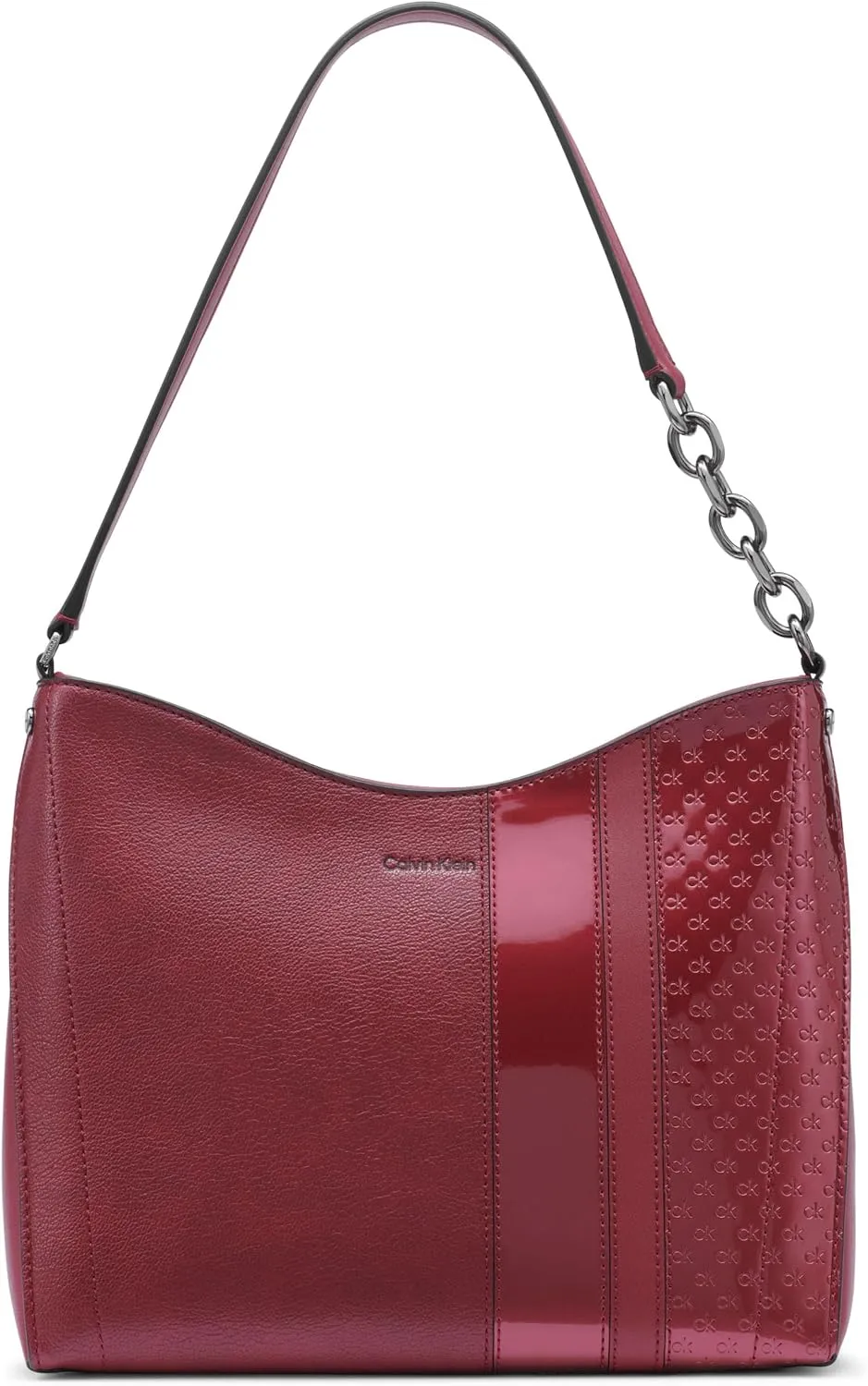 Calvin Klein Nova Chain Hobo Shoulder Bag