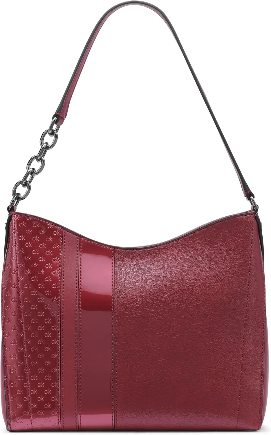 Calvin Klein Nova Chain Hobo Shoulder Bag