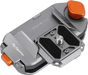 Camera Backpack Clip, Quick Release Kit for Backpack Anti-Loose and Anti-Deflection Suitable for Nomal Cameras and Heavy Cameras
