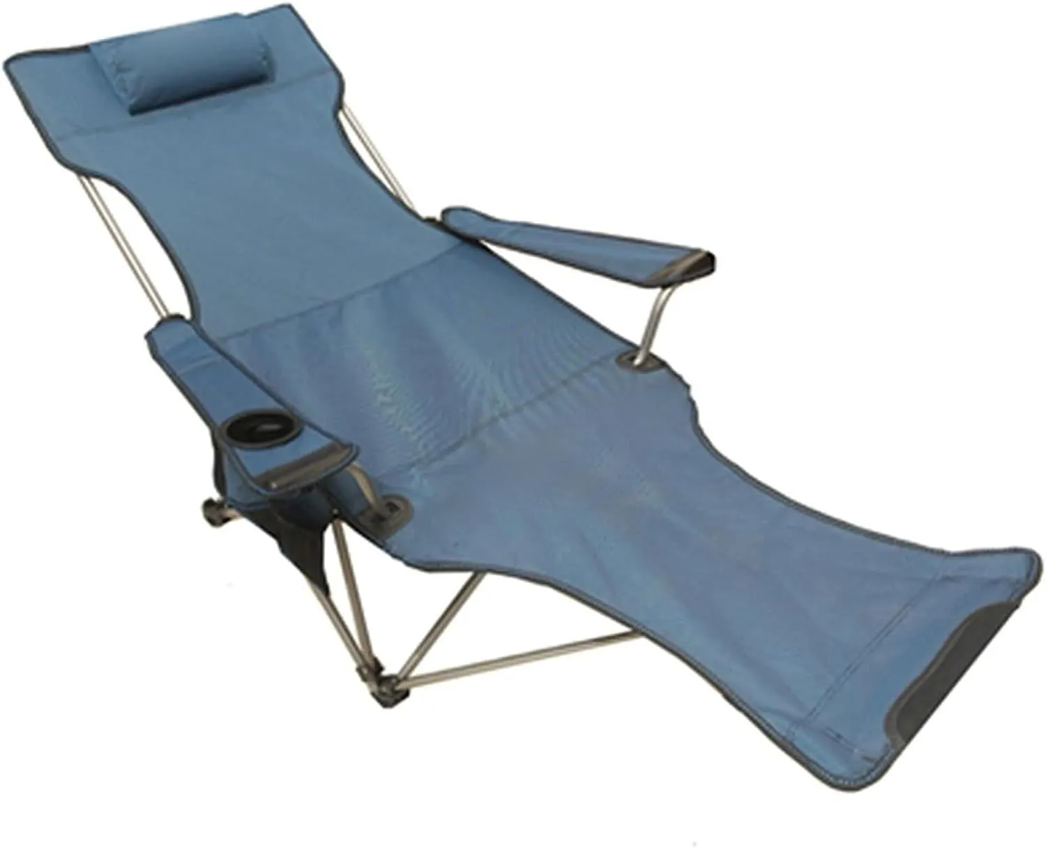 Camping Chair Outdoor Fishing Chair Camping Lounge Chair Portable Reclining Camping Chair Folding Seat with Footrest with Headrest Storage Bag Folding Chairs for Outside Portable