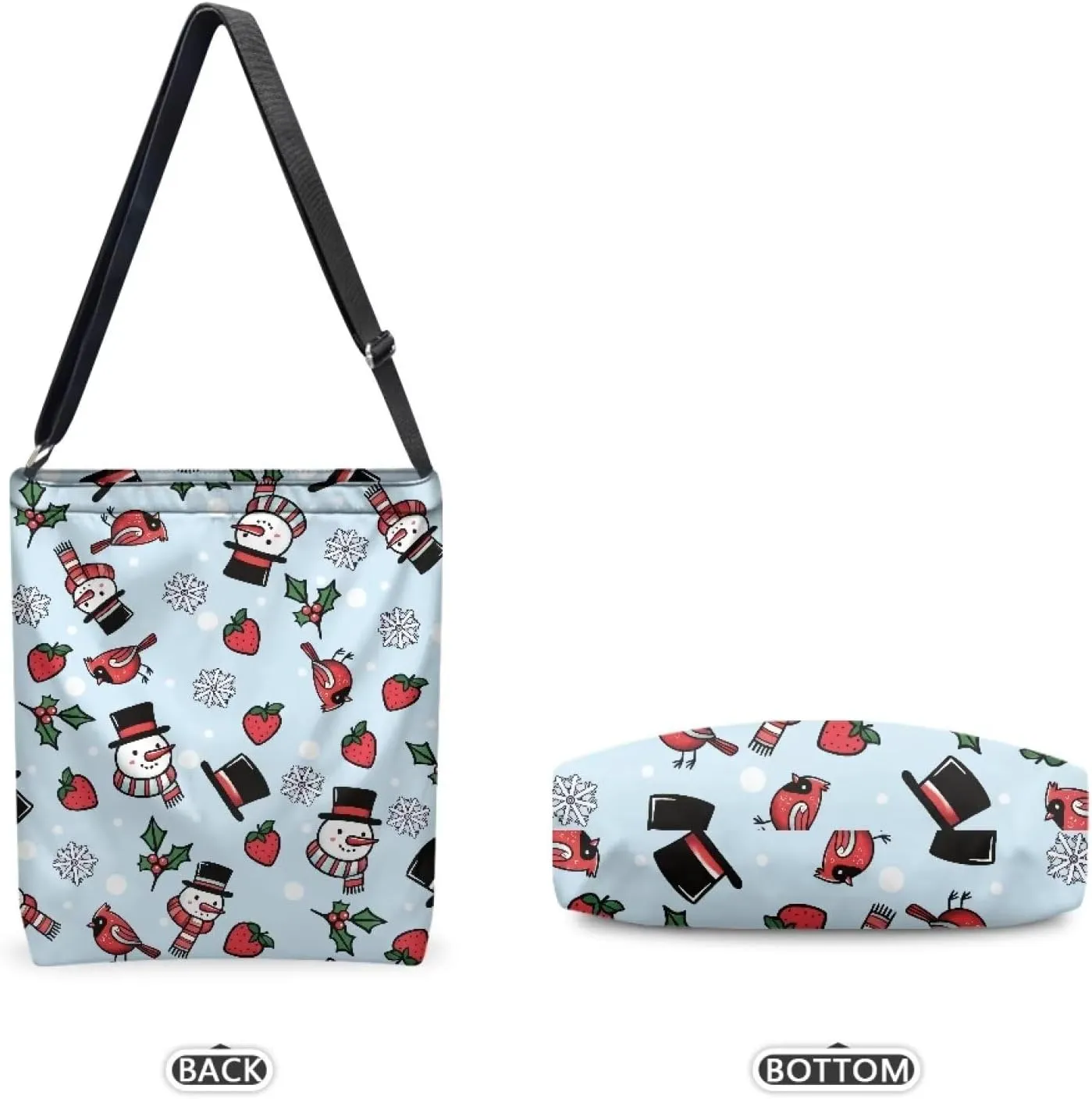 Canvas Tote Bag for Women, Retro Tote Bag with Adjustable Shoulder Strap Fashion Shoulder Purse Travel Satchel