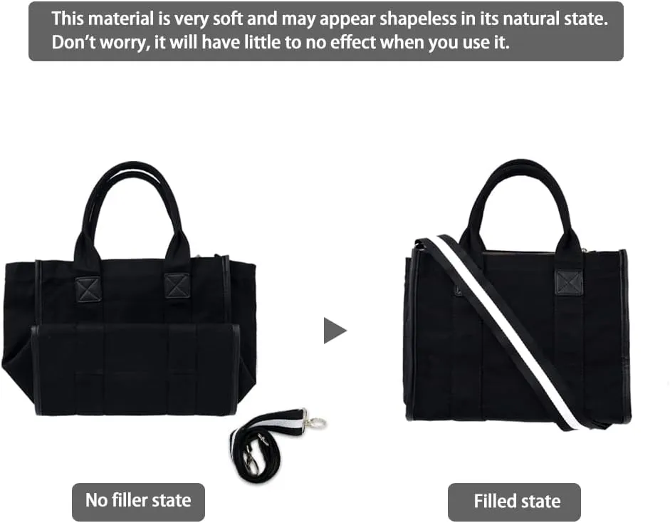Canvas Tote Bag for Women Top Handle Handbag Crossbody Tote Bag for Women