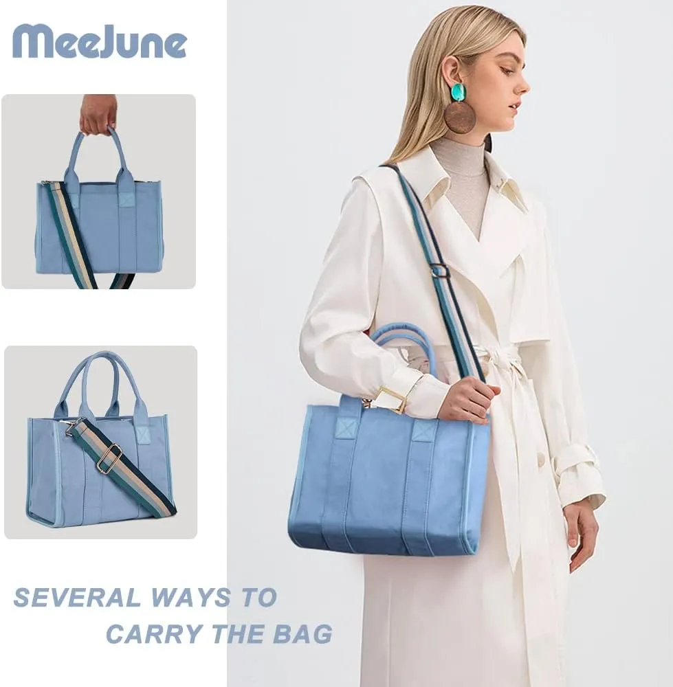 Canvas Tote Bag for Women Top Handle Handbag Crossbody Tote Bag for Women