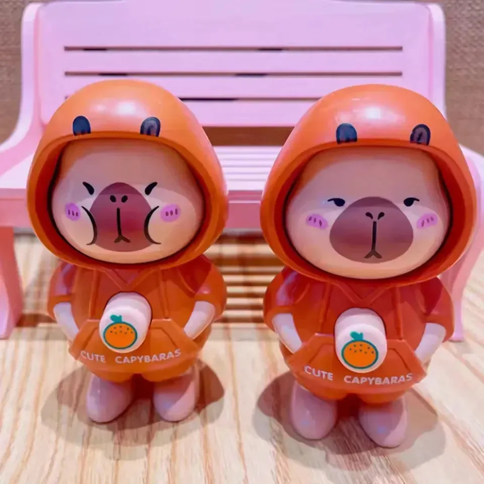 Capy Mood Face-Changing Keychain