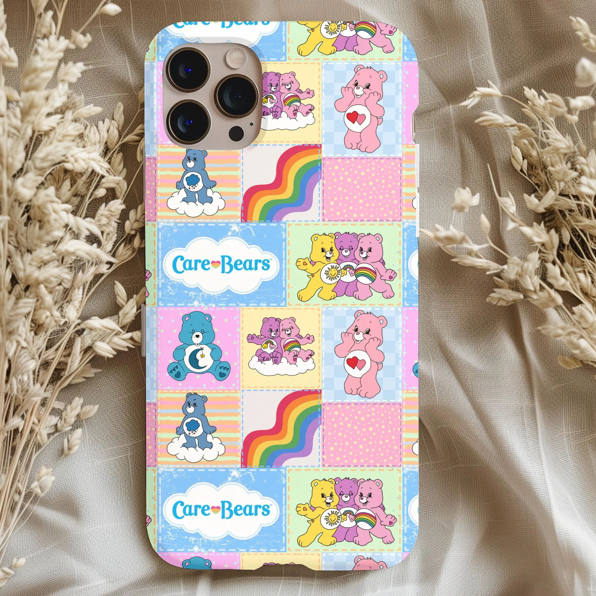 Care Bear Nostalgic Patchwork Phone Case