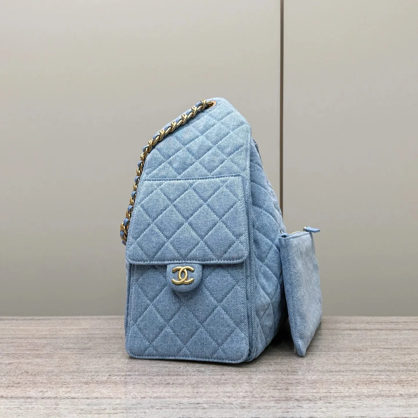 Chanel 25C Large Hobo Travel Bag