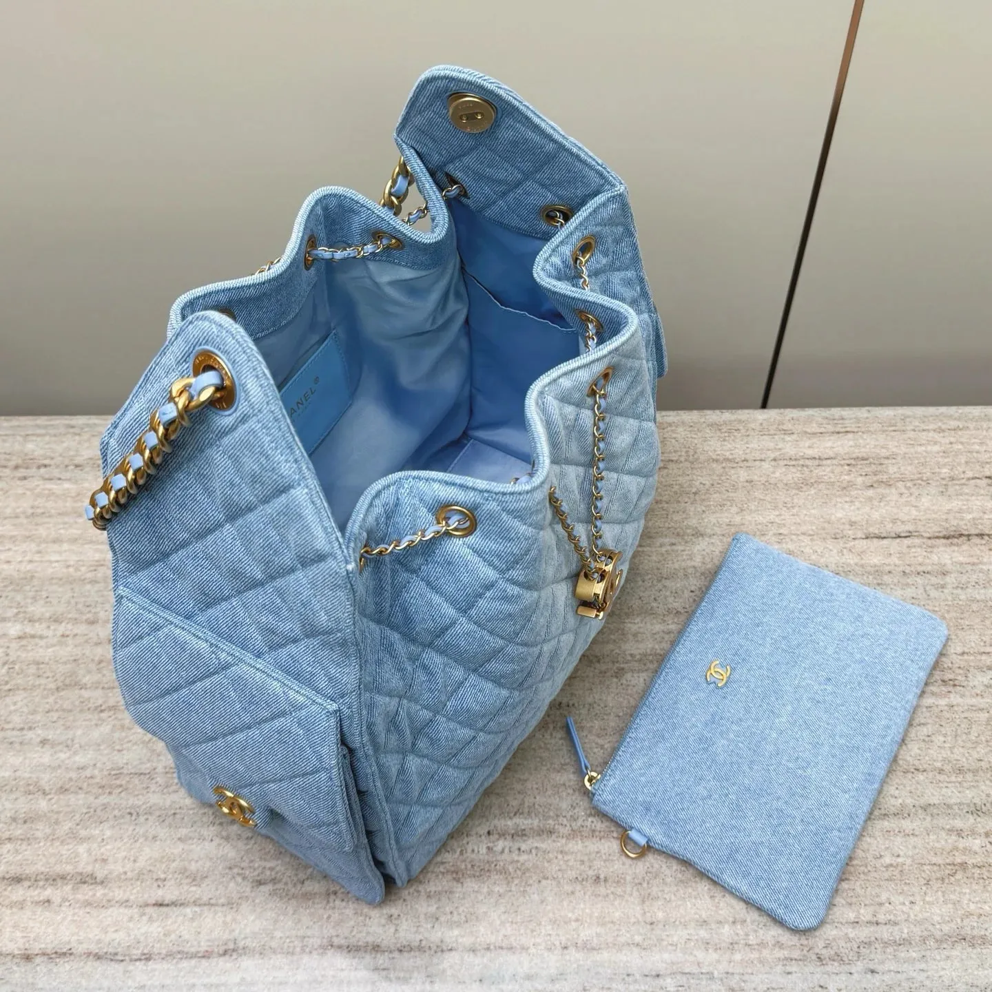 Chanel 25C Large Hobo Travel Bag