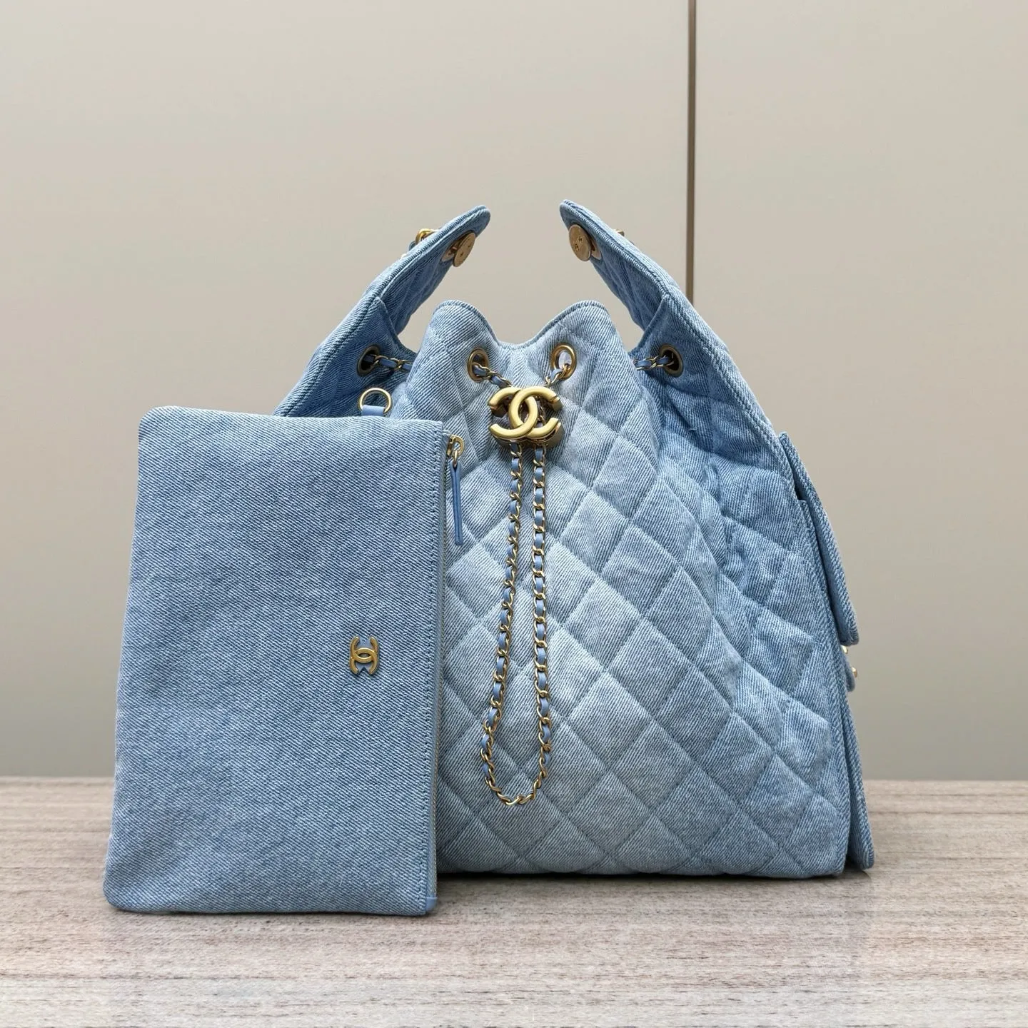 Chanel 25C Large Hobo Travel Bag