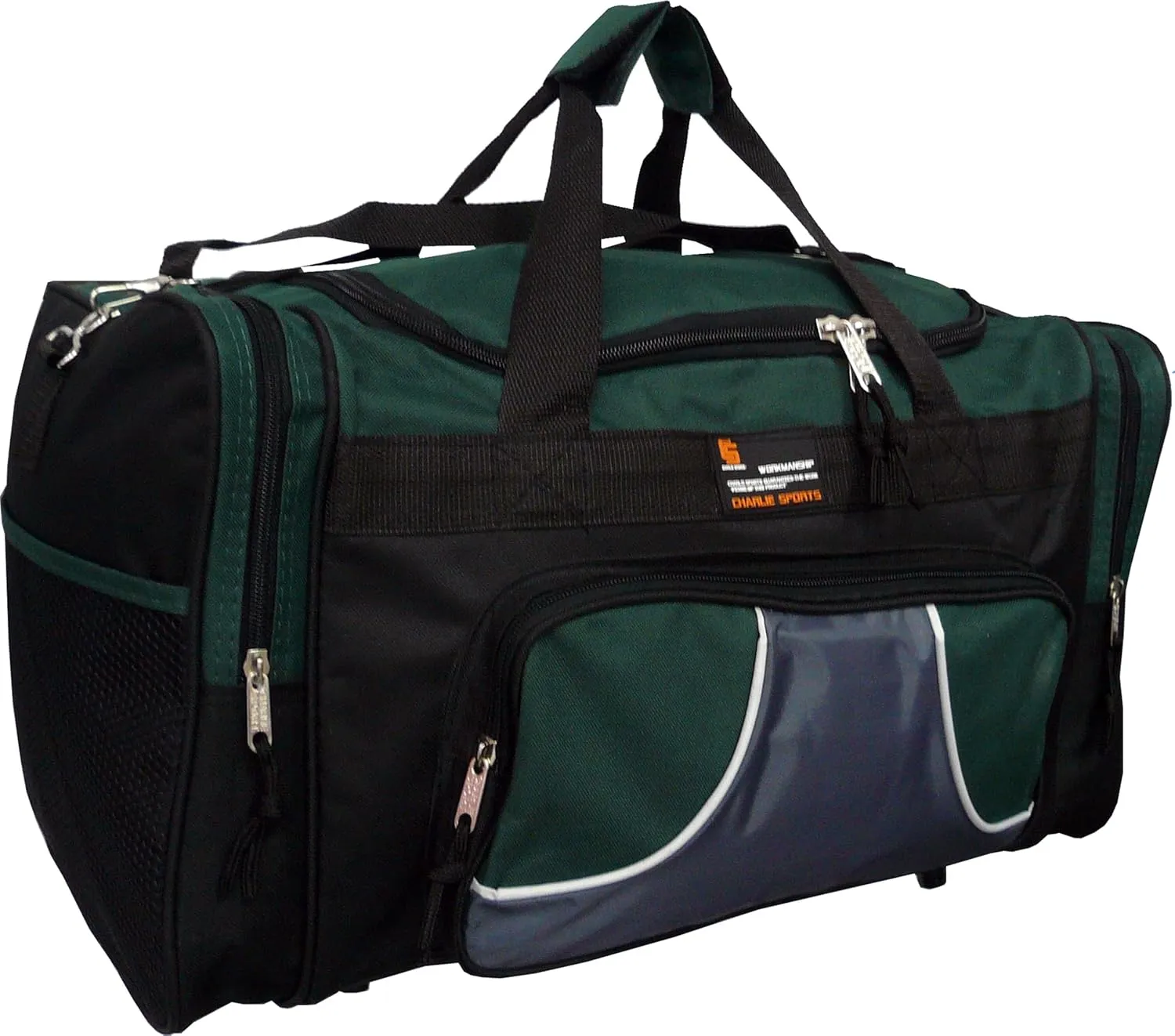 Charlie Sports Duffel Bag (20-inch, Green)