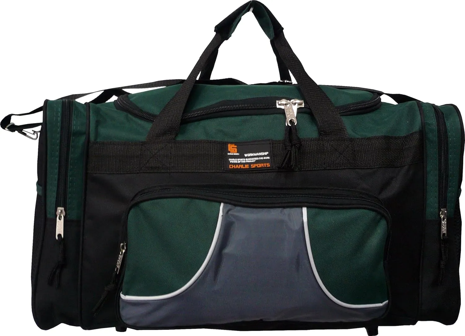 Charlie Sports Duffel Bag (20-inch, Green)