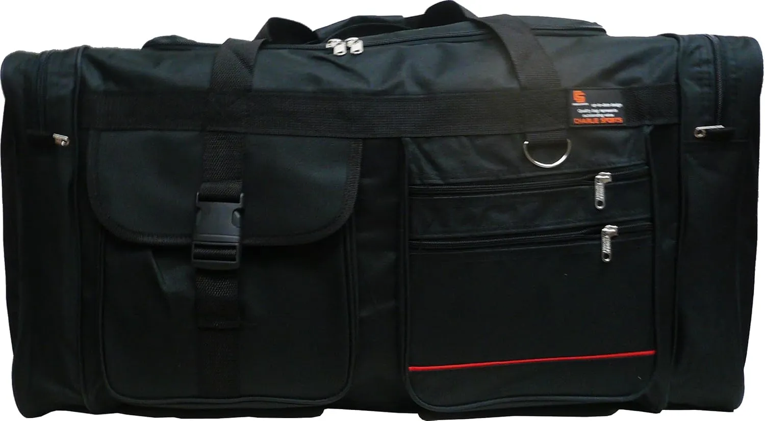 Charlie Sports Duffle Bag (28-inch, Black)