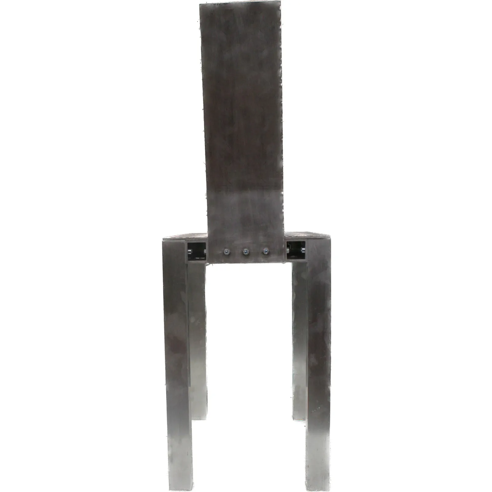 Checkered chair 'Perforated Metal Chair'