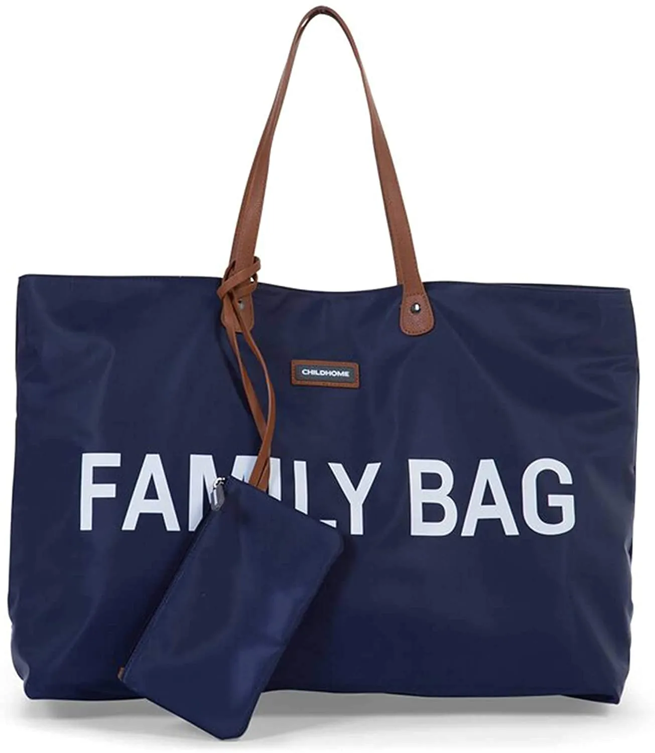 Childhome Family Bag, Navy/White