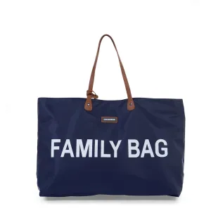 Childhome Family Bag, Navy/White