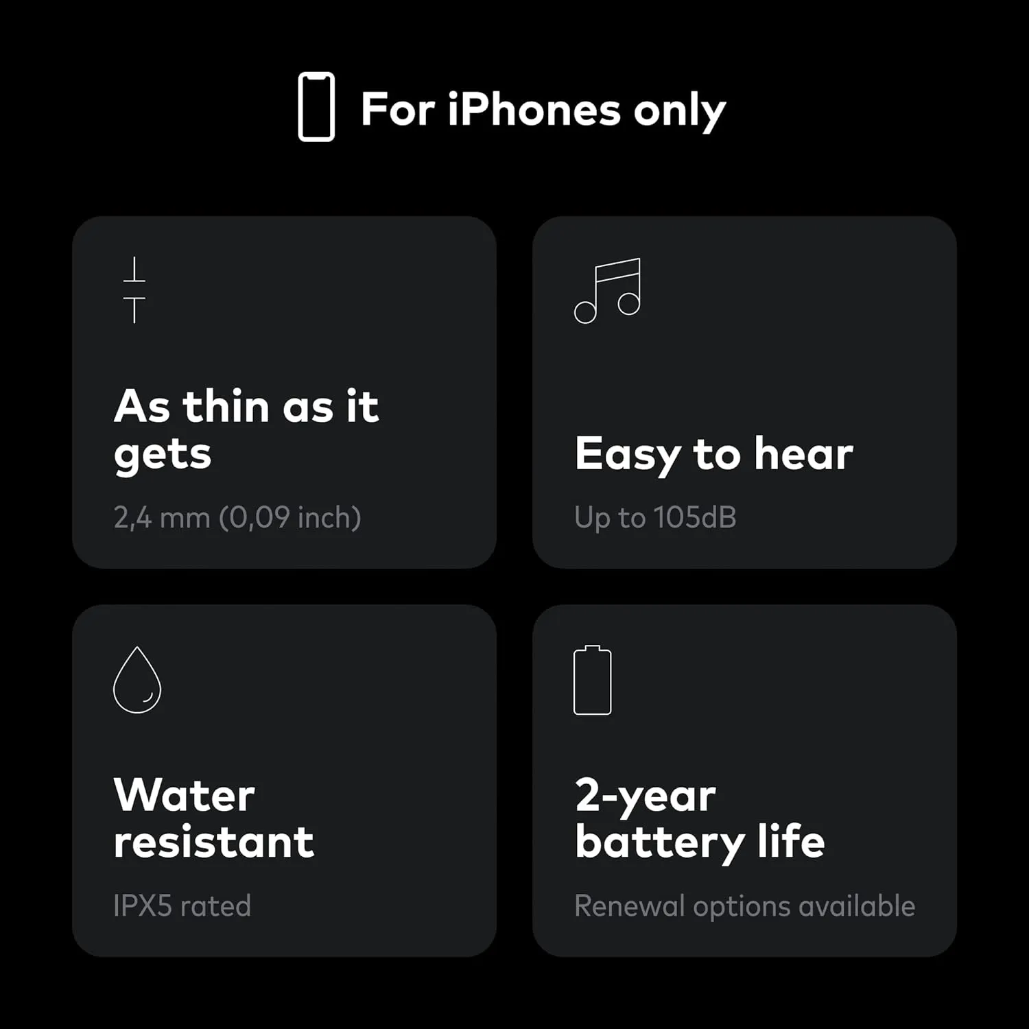Chipolo Card Spot - Wallet Tracker, Bluetooth Finder for Wallet, Passports - Works with The Apple Find My app (iOS ONLY)