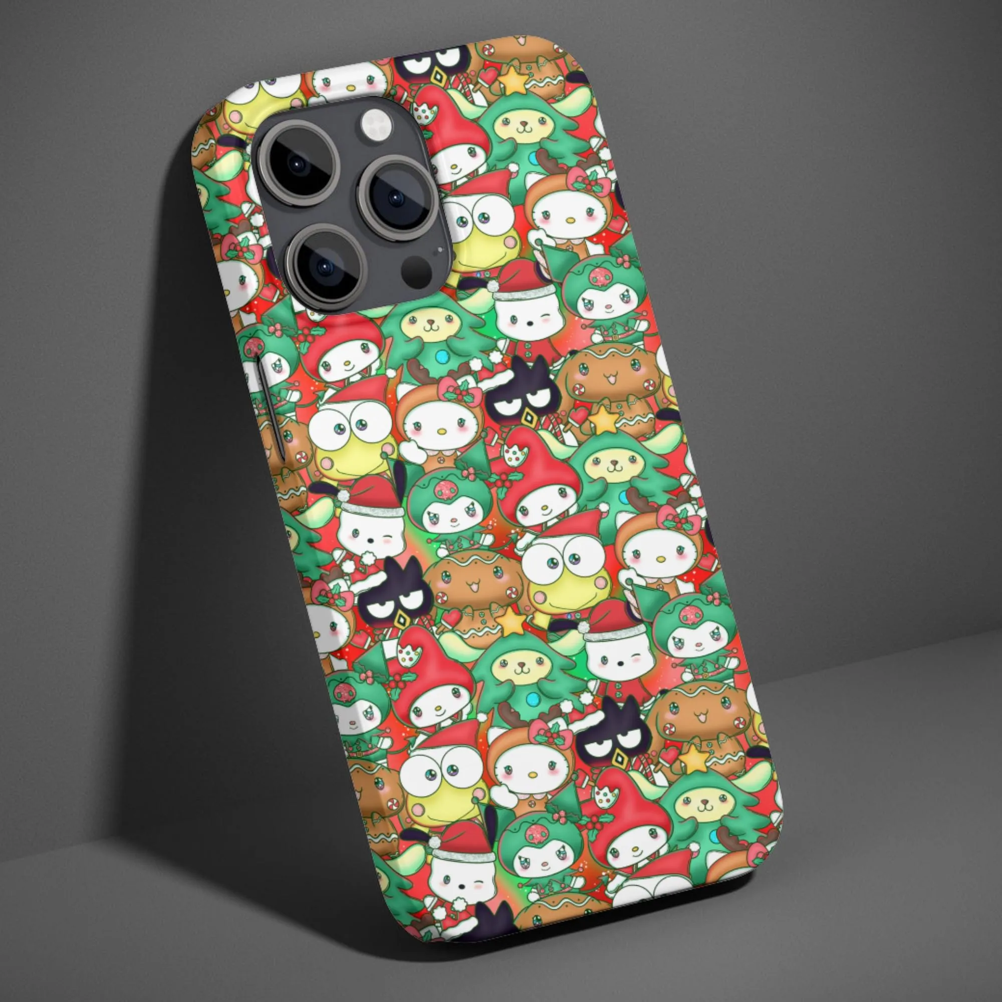 Christmas Kitty Anime Phone Case