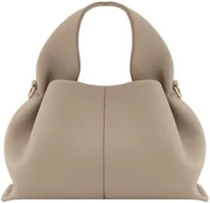 Cloud Silhouette Leather Handbag，Designer Leather Shoulder Bags, Retro Crossbody bag ，Purse Casual Dumpling Hobo Bag