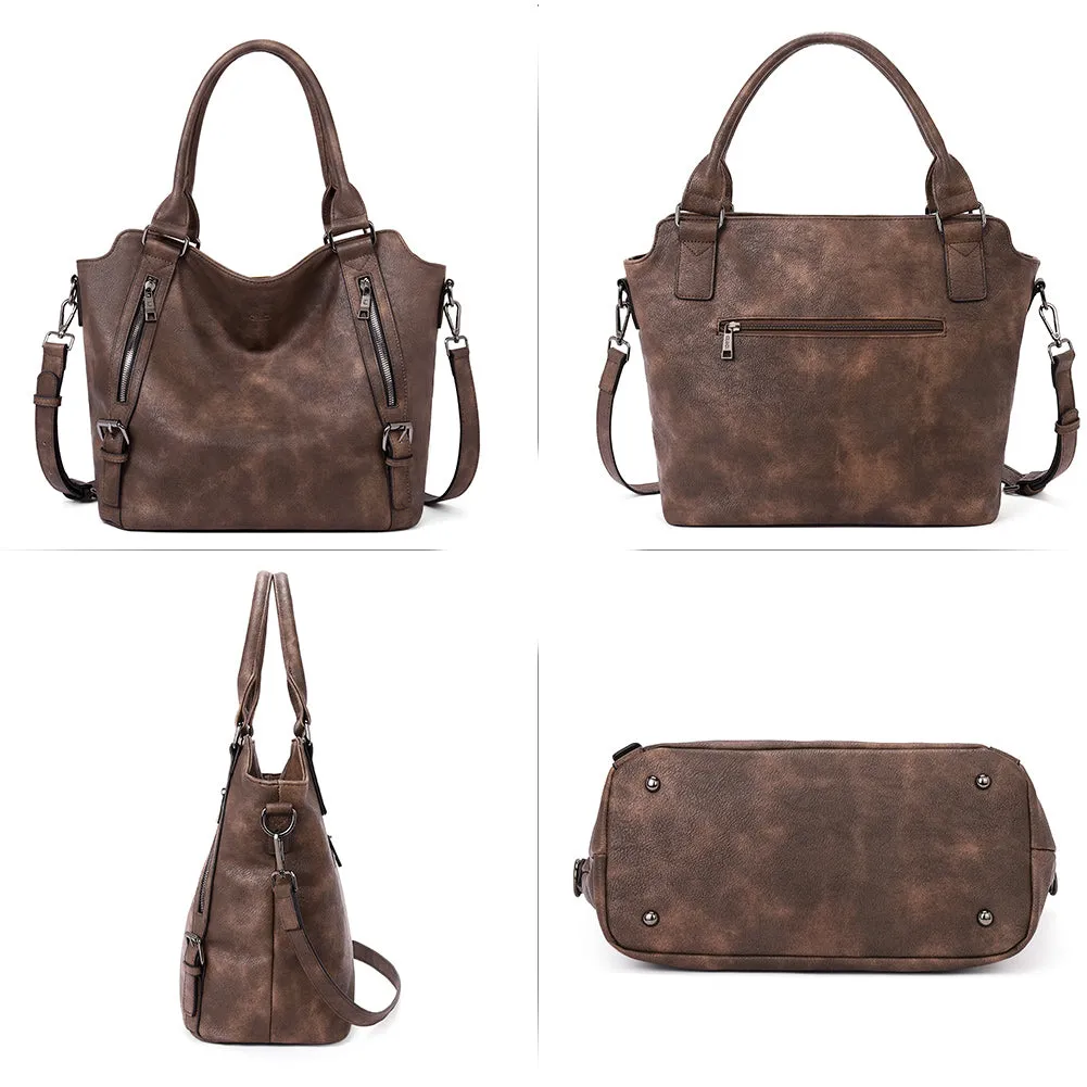 CLUCI Hobo Bags Large Tote with Adjustable Shoulder Strap