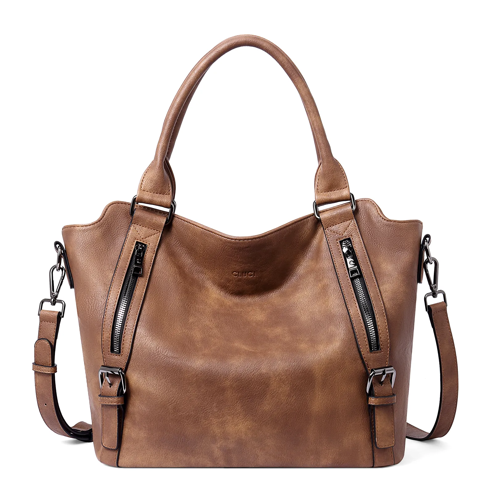 CLUCI Hobo Bags Large Tote with Adjustable Shoulder Strap