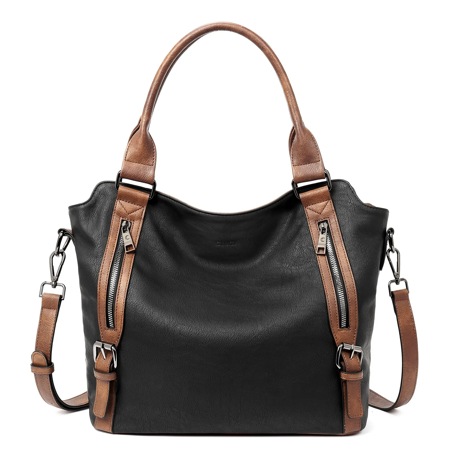 CLUCI Hobo Bags Large Tote with Adjustable Shoulder Strap