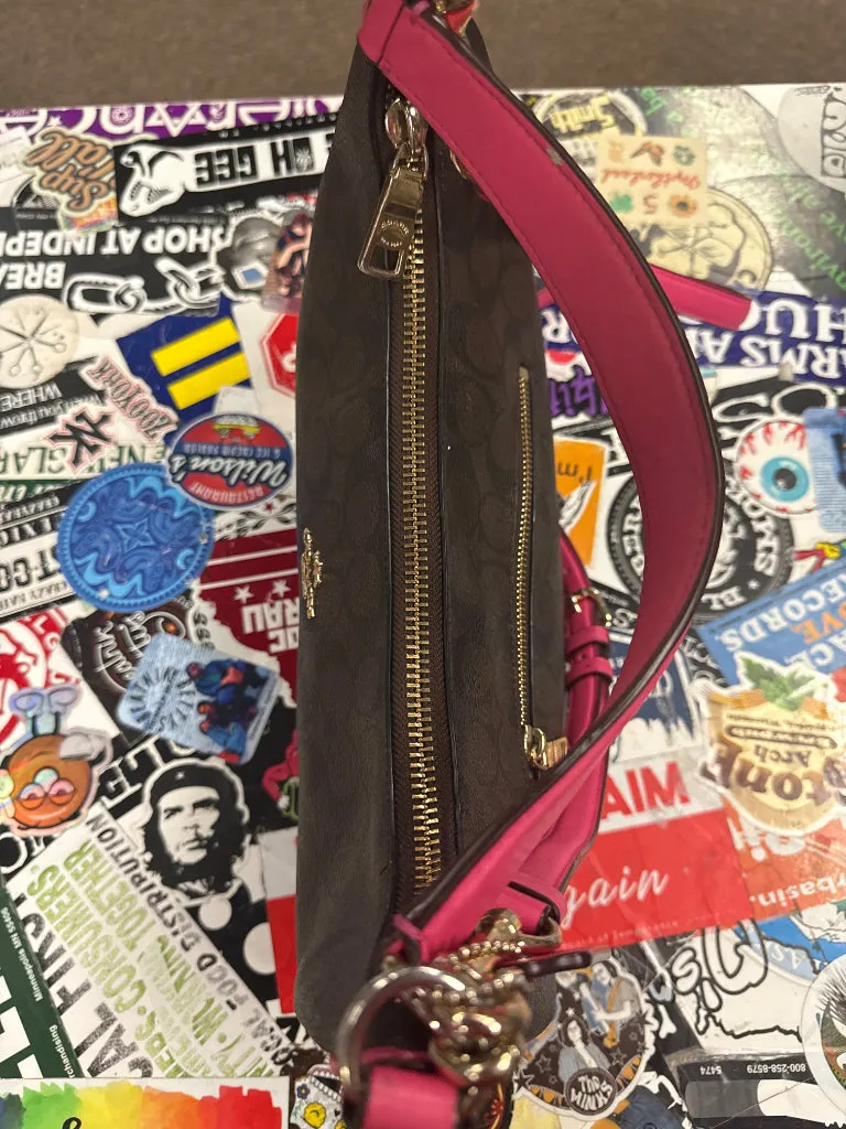 COACH TERI HOBO BAG w WALLET *as is*