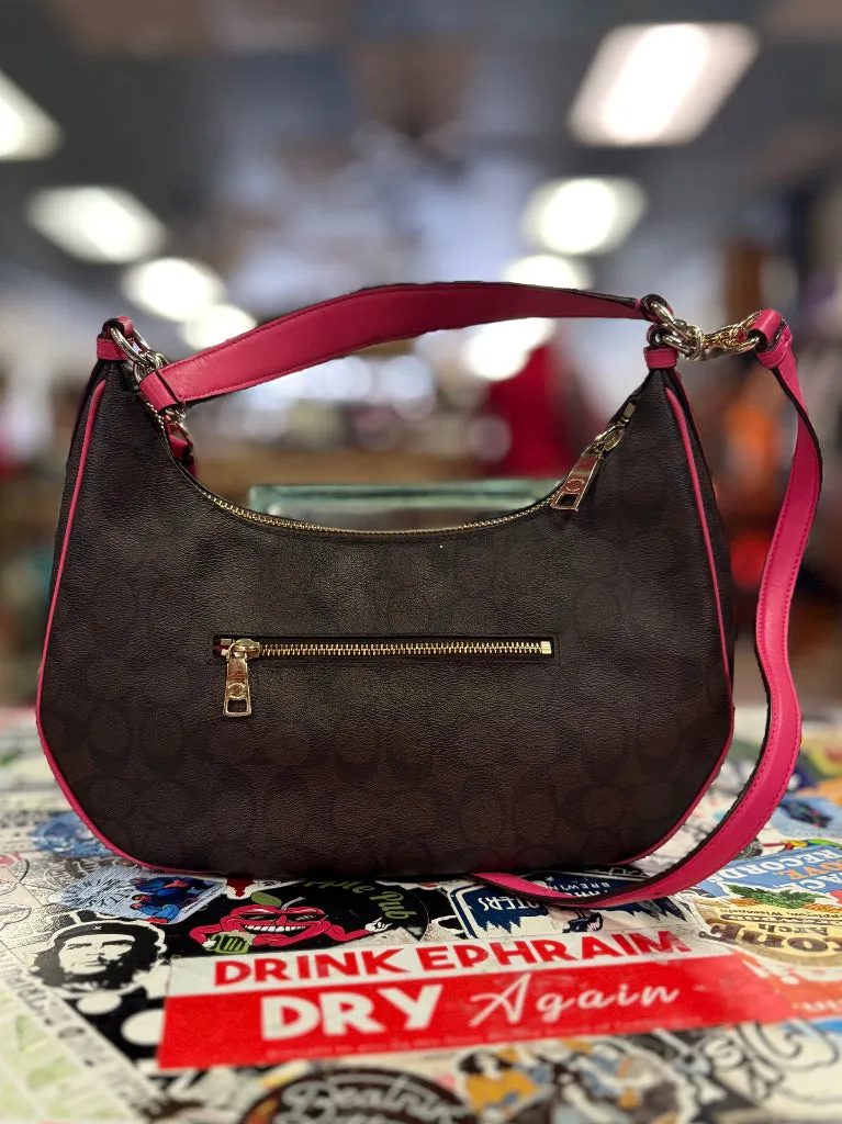 COACH TERI HOBO BAG w WALLET *as is*