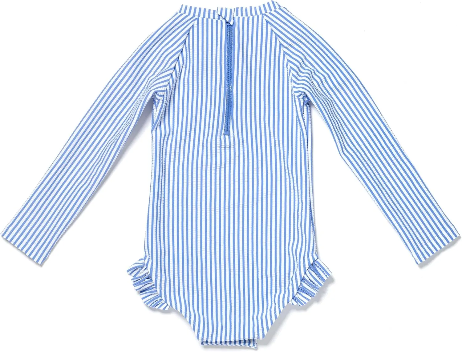 Coast & Crest Baby and Toddler Girl Long Sleeve Rash Guard One Piece Swimsuit