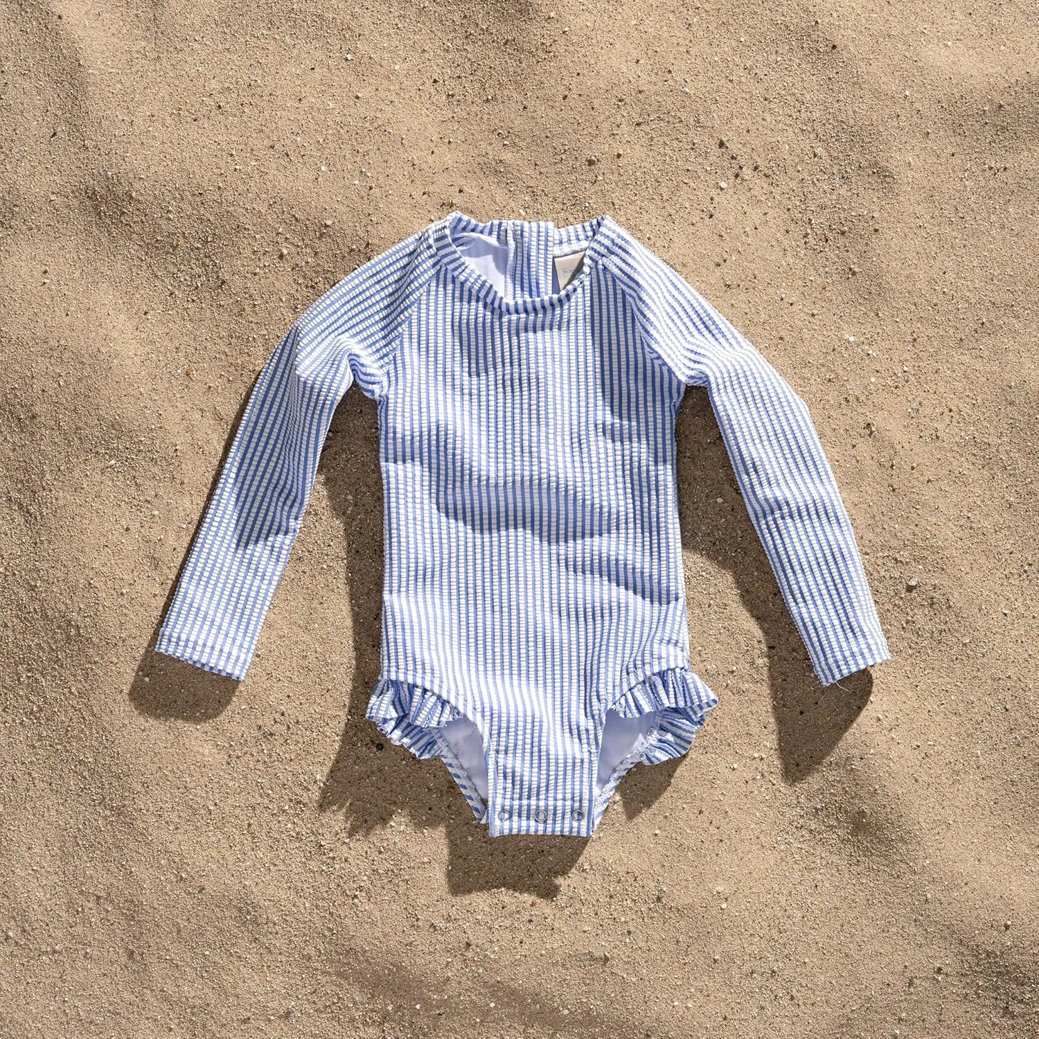 Coast & Crest Baby and Toddler Girl Long Sleeve Rash Guard One Piece Swimsuit