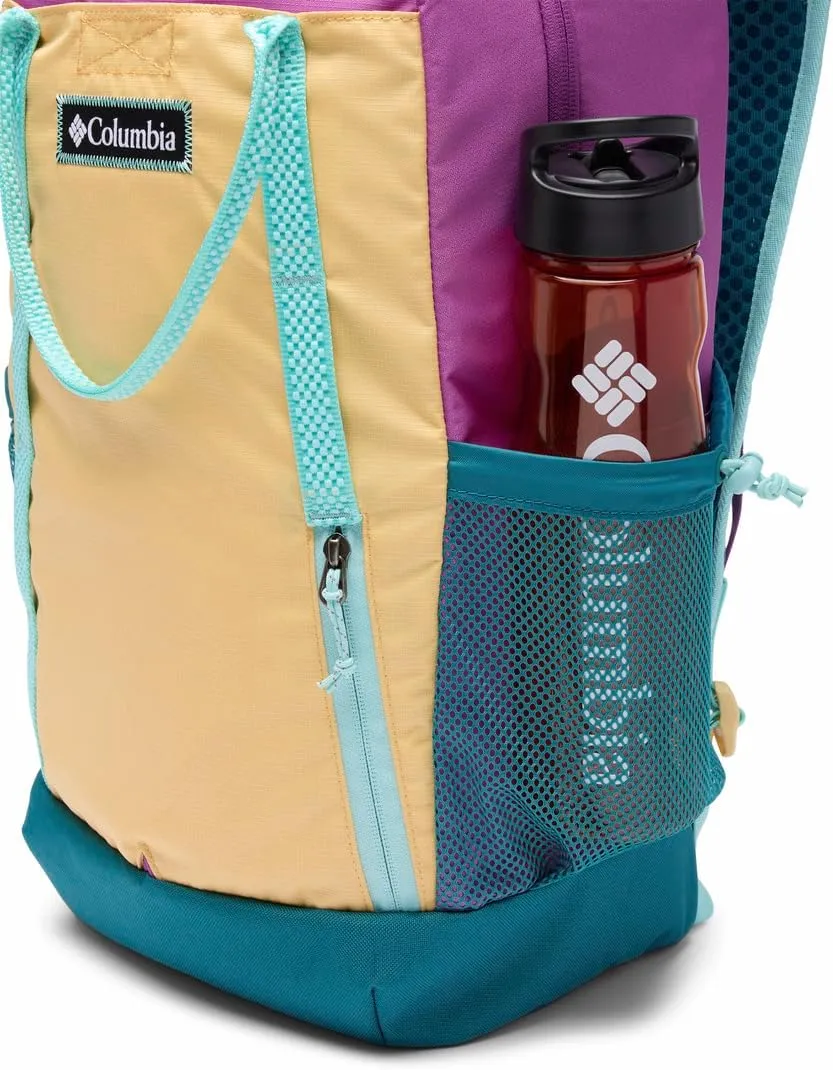 Columbia Unisex Echo Mountain 25L Backpack, Razzle/River Blue/Sand Dune, One Size