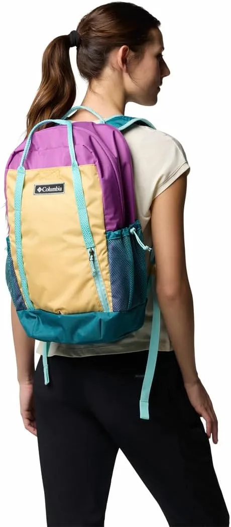 Columbia Unisex Echo Mountain 25L Backpack, Razzle/River Blue/Sand Dune, One Size
