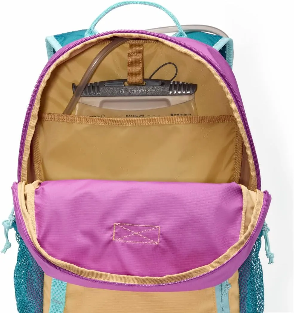 Columbia Unisex Echo Mountain 25L Backpack, Razzle/River Blue/Sand Dune, One Size