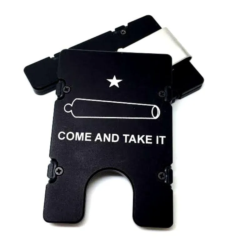 Come and Take It Original - Billetvault Aluminum Wallet