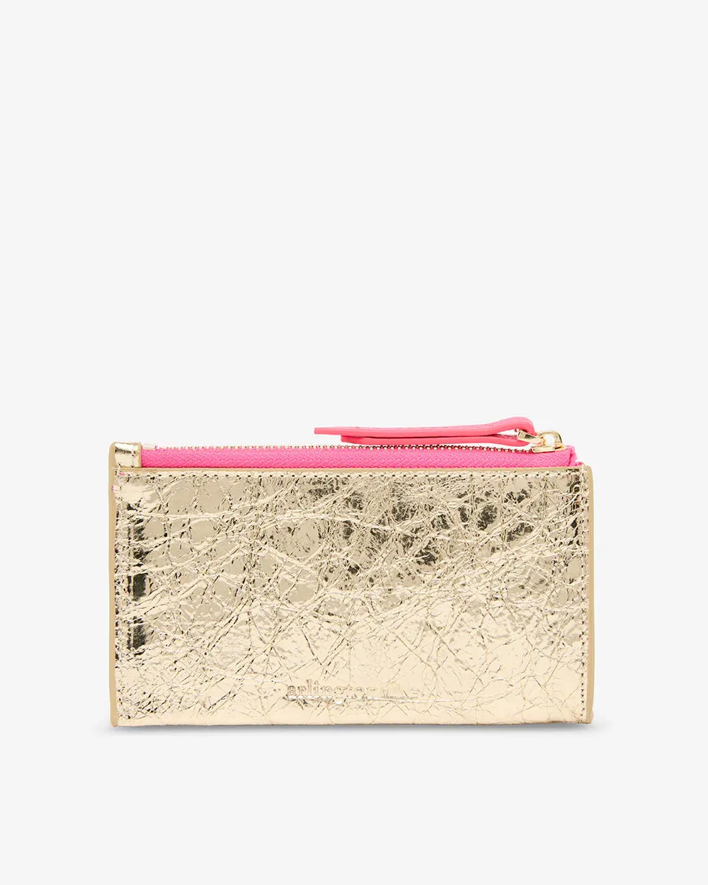 Compact Wallet Gold