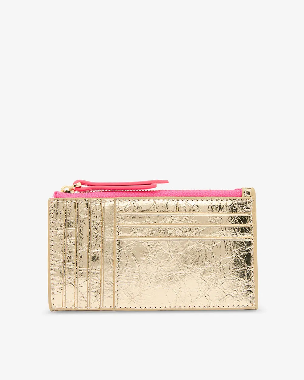 Compact Wallet Gold