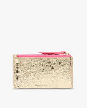 Compact Wallet Gold
