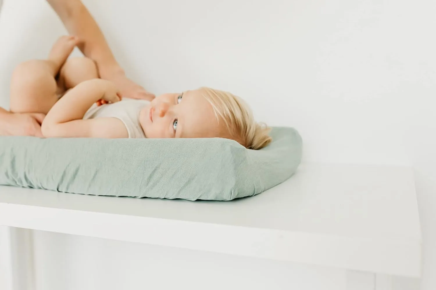 Copper Pearl Premium Knit Changing Pad Cover Soft, Stylish, and Universal Fit for All Standard Diaper Changing Pads, Trendy Design Changing Pad Covers, Briar