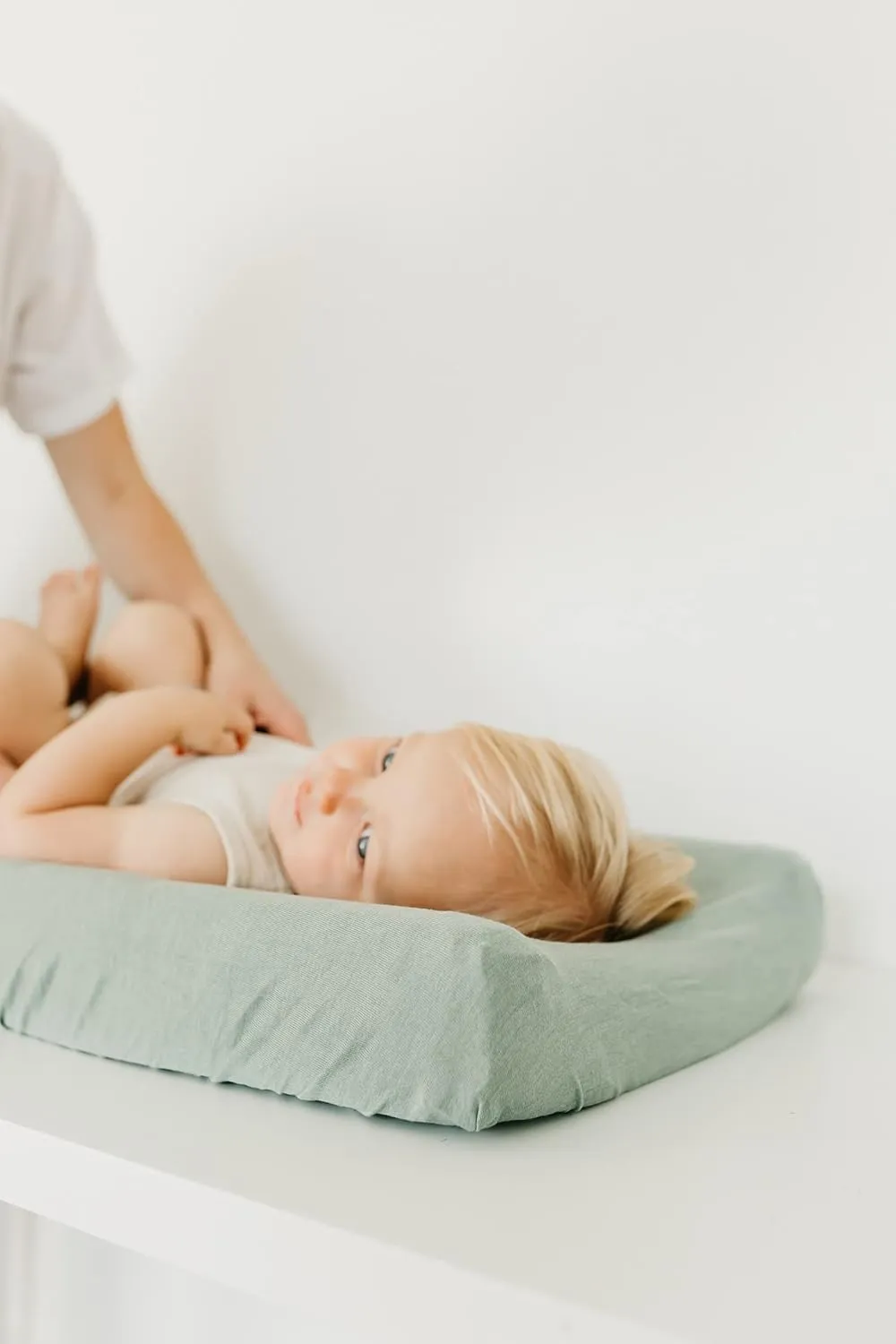 Copper Pearl Premium Knit Changing Pad Cover Soft, Stylish, and Universal Fit for All Standard Diaper Changing Pads, Trendy Design Changing Pad Covers, Briar