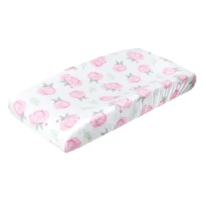 Copper Pearl Premium Knit Changing Pad Cover Soft, Stylish, and Universal Fit for All Standard Diaper Changing Pads, Trendy Design Changing Pad Covers, Grace