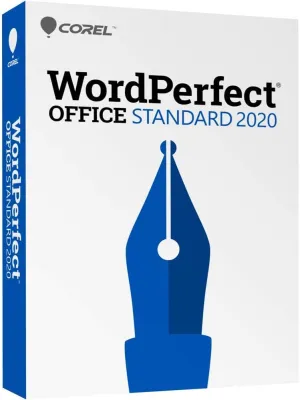 Corel WordPerfect Office 2020 Standard | Word Processor, Spreadsheets, Presentations | Newsletters, Labels, Envelopes, Reports, Fillable PDF Forms, eBooks [PC Disc] [Old Version]